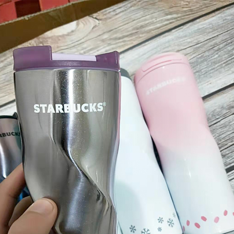 STARBUCKS Bình Đựng Nước Starbuck 500ml Bằng Thép Không Gỉ