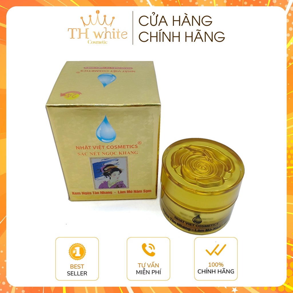 Kem Nám Tàn Nhang Đồi Mồi Sắc Nét Ngọc Khang 10g