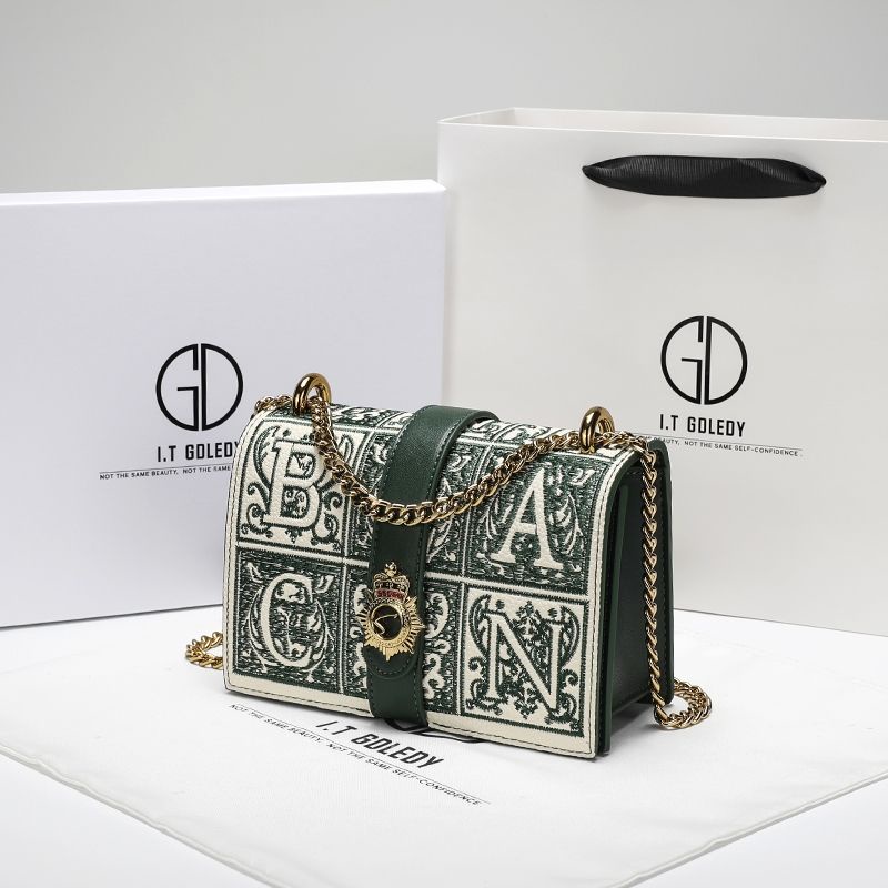 Túi Xách Nữ Túi Đeo Chéo Hiệu I.T GDLEDY HONGKONG Da Thật Hàng Chính Hãng Hàng Mới 2022