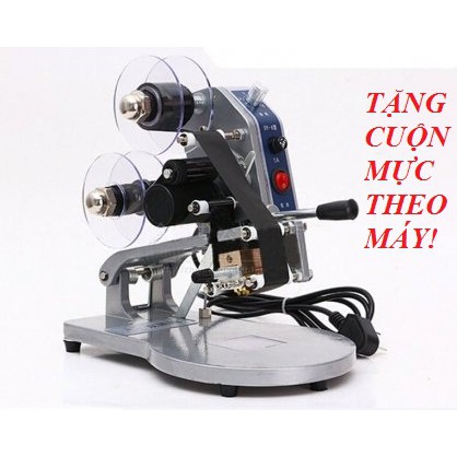 MÁY IN HẠN SỬ DỤNG- IN DATE DY-8 + 1 cuộn mực đi kèm máy hàng công ty in bao bì sẩn phẩm