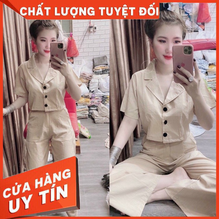 HÀNG CAO CẤP -  SET BỘ ÁO KIỂU SƠ MI QUẦN DÀI THỜI TRANG CÔNG SỞ, DẠO PHỐ ĐỀU ĐẸP CHO CÁC NÀNG  - Hàng Cao Cấp