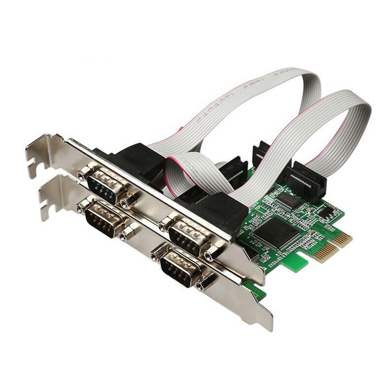 Card PCI Express To 4 Com rs232 - Hàng Chính Hãng