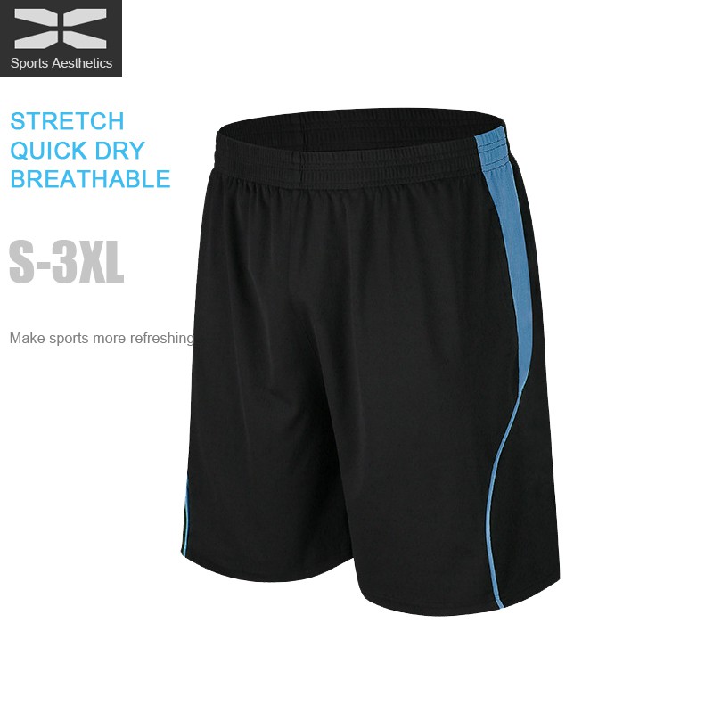 Quần Short Thể Thao Nam Thoáng Khí Nhanh Khô Size S-3XL