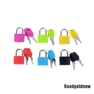 Ổ Khóa Hành Lý Mini Bằng Thép Mạnh Mẽ Kèm 2 Chìa Khóa