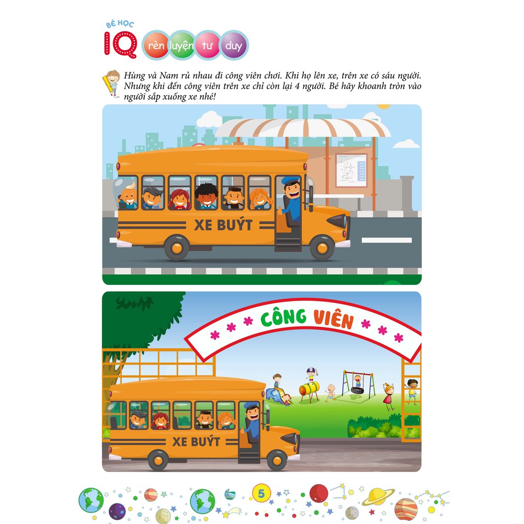 Sách - Bé Học IQ Rèn Luyện Tư Duy