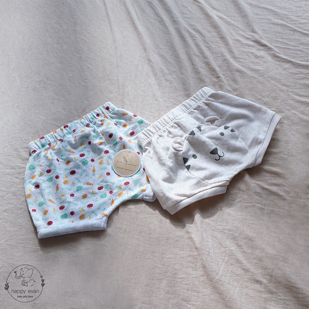 [Hình thật] [Freeship] Quần short thun da cá, đáy thụng, hoạ tiết dễ thương, hãng First Impresstion Macy's Mỹ.