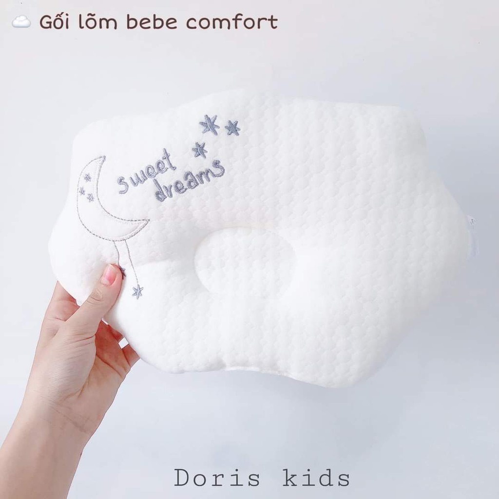 Gối lõm BEBE hình Mây cao cấp cho bé yêu