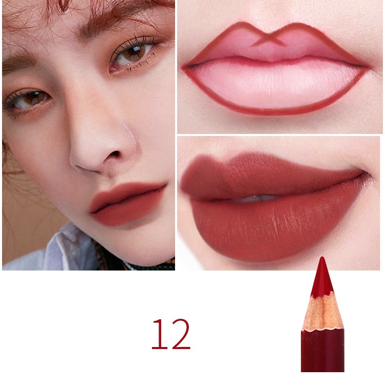 Pffee 4g 12 màu Lip Liner