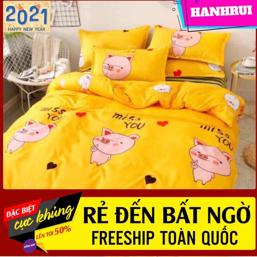 [Bộ ga gối đệm dày]Bộ ga gối 3 món,đệm 10-15-20cm rẻ nhất tp hcm-hanhrui 861