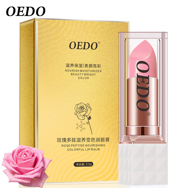 Son dưỡng môi OEDO tinh chất hoa hồng chống lão hóa và nứt nẻ môi | BigBuy360 - bigbuy360.vn