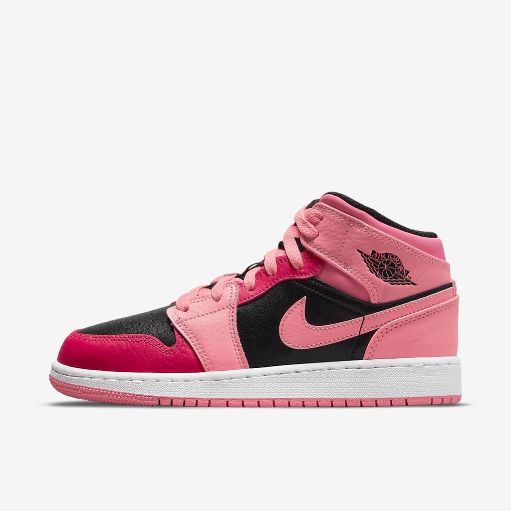 Giày sneaker Nike Air Jordan 1 Mid Coral Chalk chính hãng