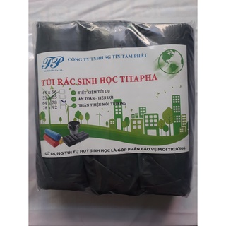1 Kg Túi đựng rác tự phân hủy sinh học Titapha- túi nilong thân thiện môi trường