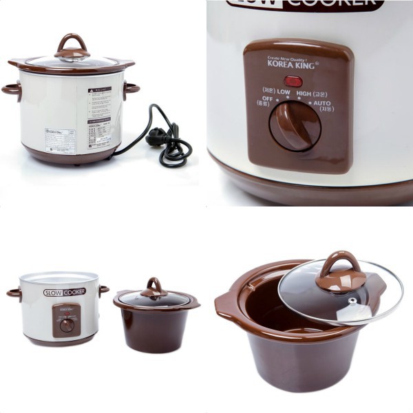 Nồi hầm chậm Korea King 1.5L KRC-15R