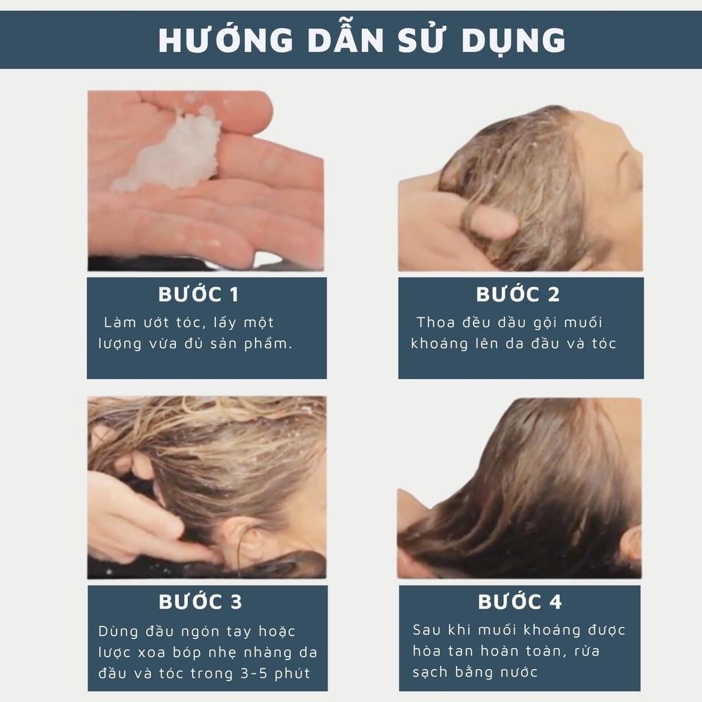 Muối Gội Tẩy Tế Bào Chết Da Đầu Siayu Raioceu