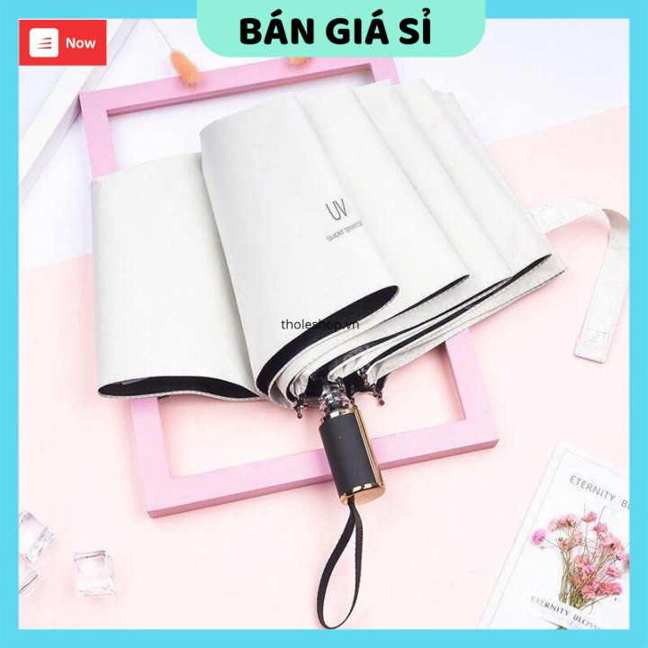 Dù Đi Mưa GIGAHOME Ô Gấp Gọn 4 Lớp Không Thấm Nước, Chống Nắng, Chống Tia UV Nhỏ Gọn 7291