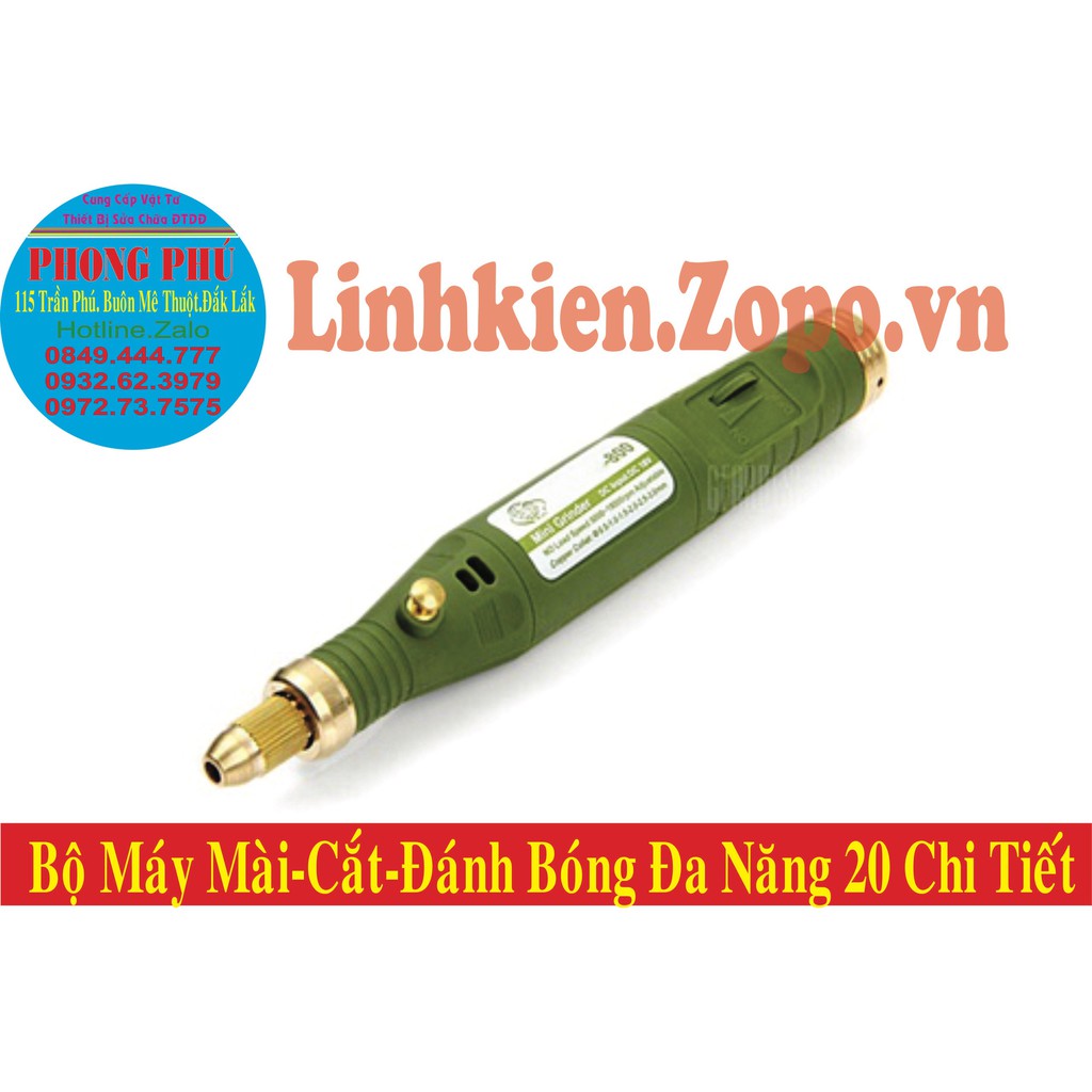 BỘ MÁY KHOAN MÀI – CẮT – ĐÁNH BÓNG ĐA NĂNG MINI WL-800