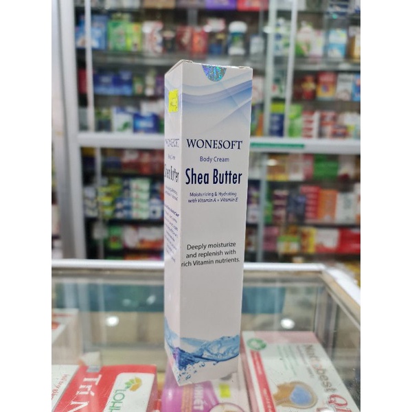 Kem Dưỡng Ẩm Chuyên Sâu WONESOFT Body Cream Shea Butter 125ml - TP025