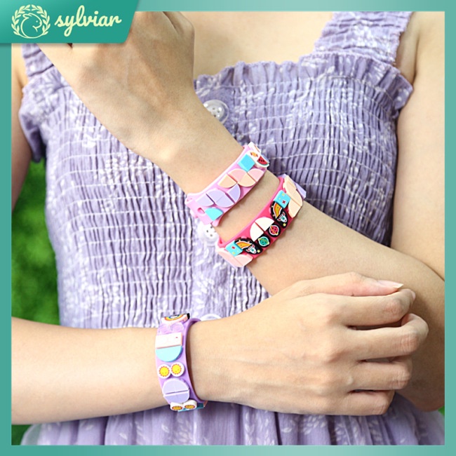 [sylviar] Ollie 【Hàng Có Sẵn】Dây Đeo Tay Lego Dạng Khối Có Thể Điều Chỉnh DIY Cho Trẻ Em