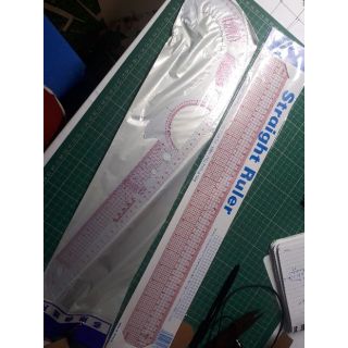Thước Thẳng dẻo kỹ thuật 50cm ra rập.
