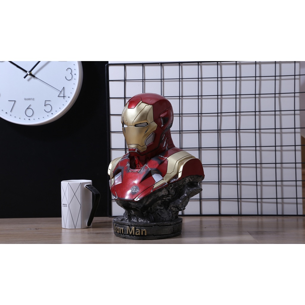 Đồ chơi mô hình trưng bày người sắt iron man 3 phiên bản lớn 30cm cực ngầu tỷ lệ 1:1