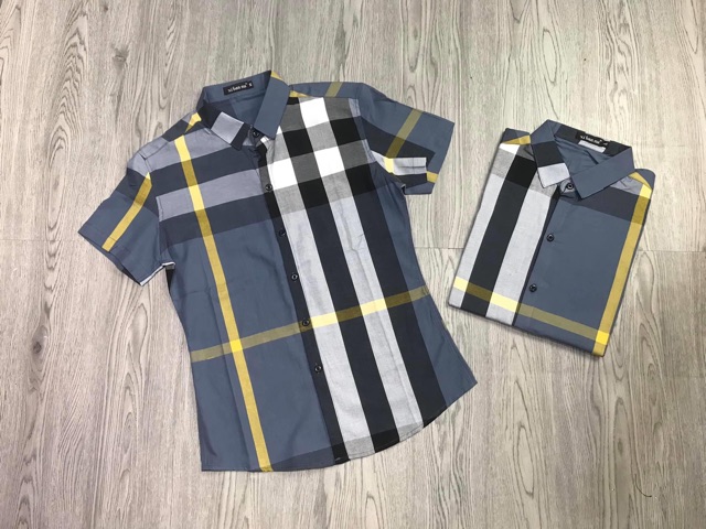 ⚡️HÀNG CAO CẤP⚡️Áo sơ mi cộc BBR Nam_Sơ mi BBR ngắn tay cho Nam Full mẫu New