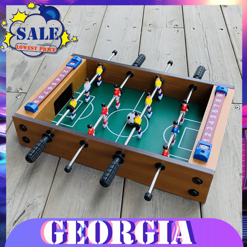 georgia Wooden Parent-Child Interactive Toy Desktop Football Machine Indoor Board Game