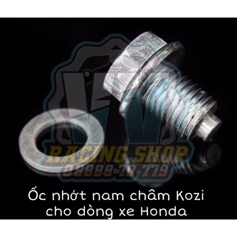 Ốc nhớt nam châm cho các dòng xe honda và yamaha