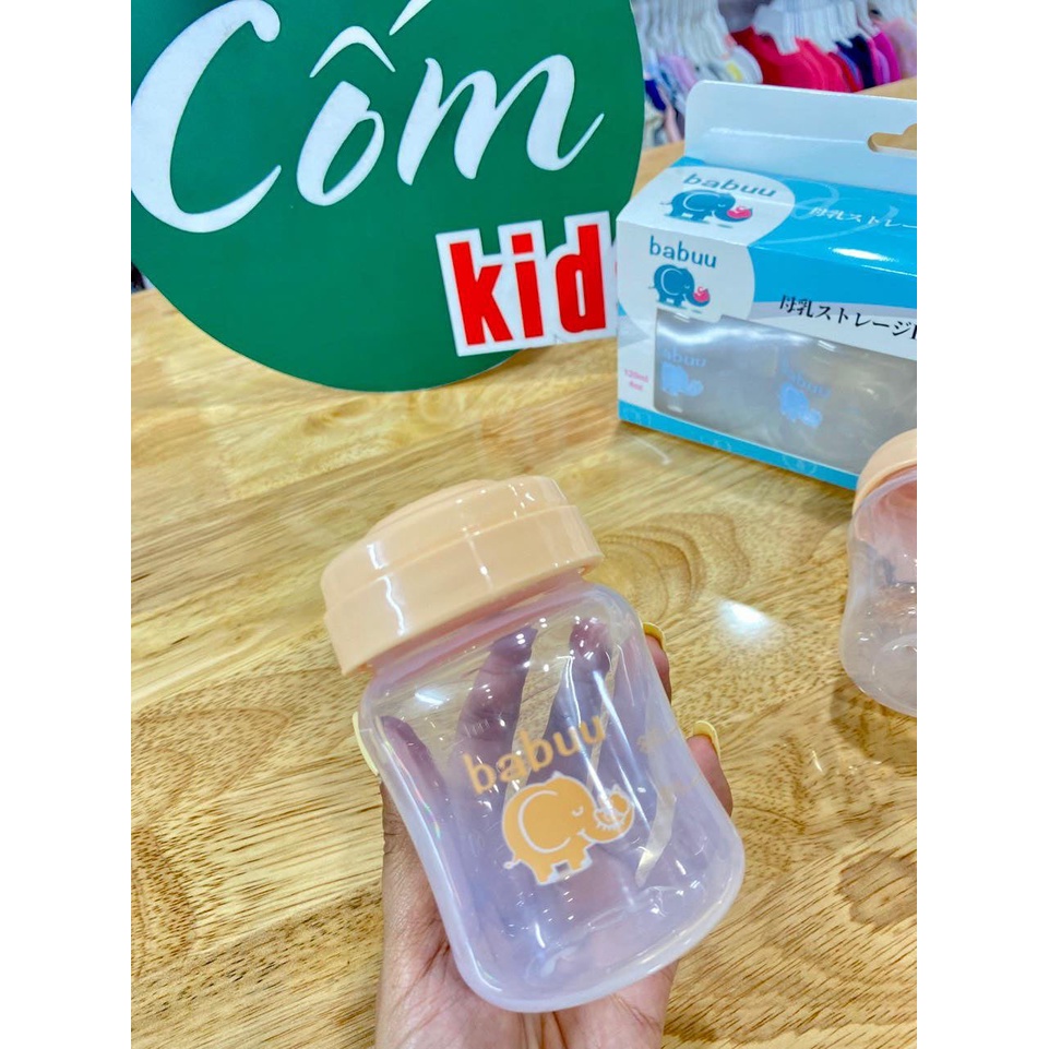 SET 3 BÌNH TRỮ SỮA BABUU NHẬT BẢN - CỐM KIDS NT.