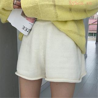 Quần Short Nữ Lưng Cao Thời Trang Hàn