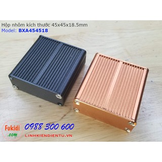 Hộp nhôm 45x45x18.5mm, Model BXA454518