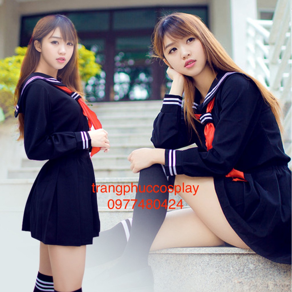 Cosplay học sinh Nhật Bản cao cấp