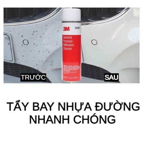 [RẺ VÔ ĐỊCH] Xịt Tẩy Keo - Nhựa Đường - Tẩy Đa Năng General Purpose Adhesive Cleaner 3M 08987