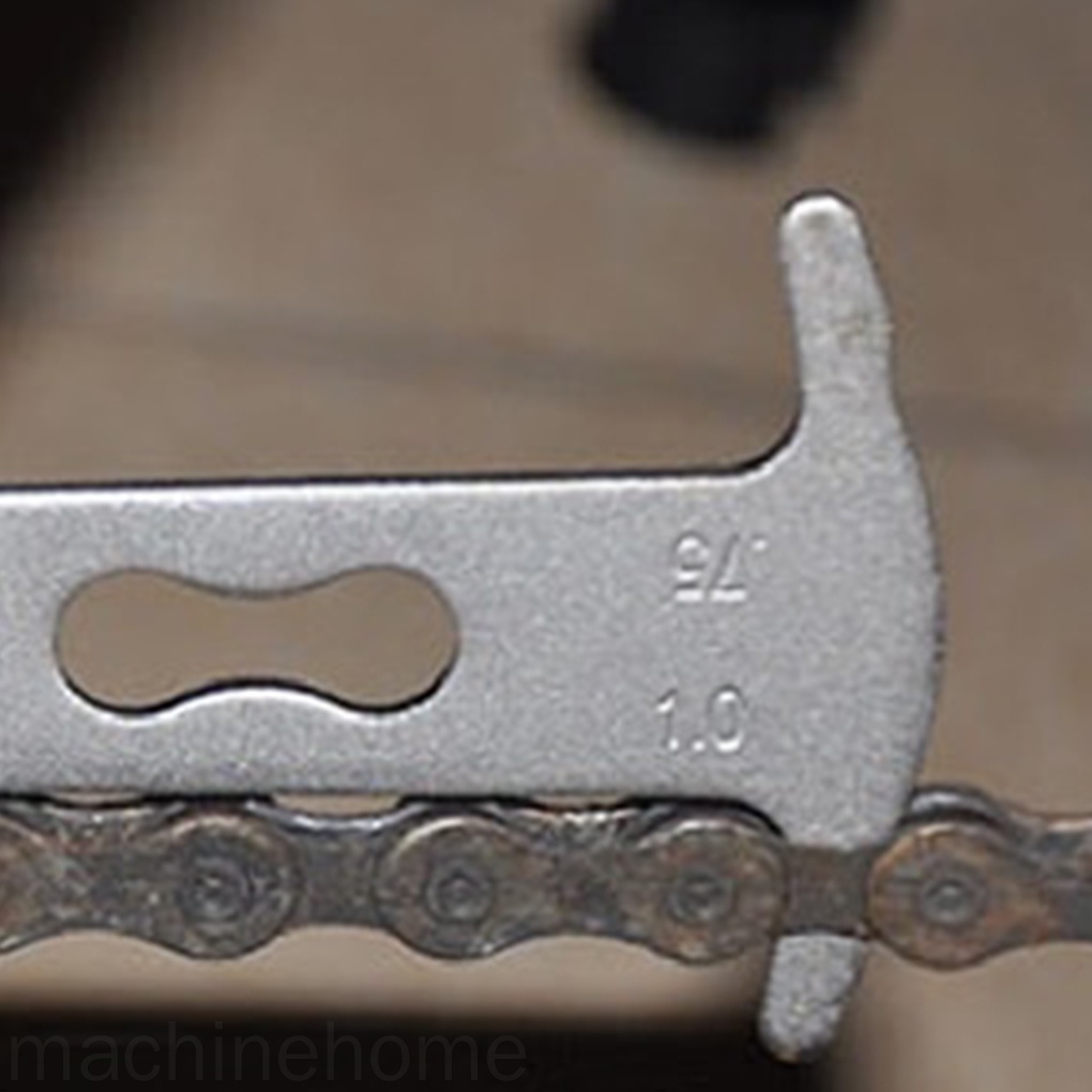 Dụng cụ kiểm tra đo độ mòn dây xích xe đạp bằng thép không gỉ tiện lợi