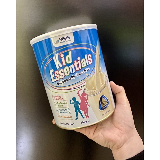 Sữa Kid Essentials Nestle kem béo mẫu mới úc 800g date 2024