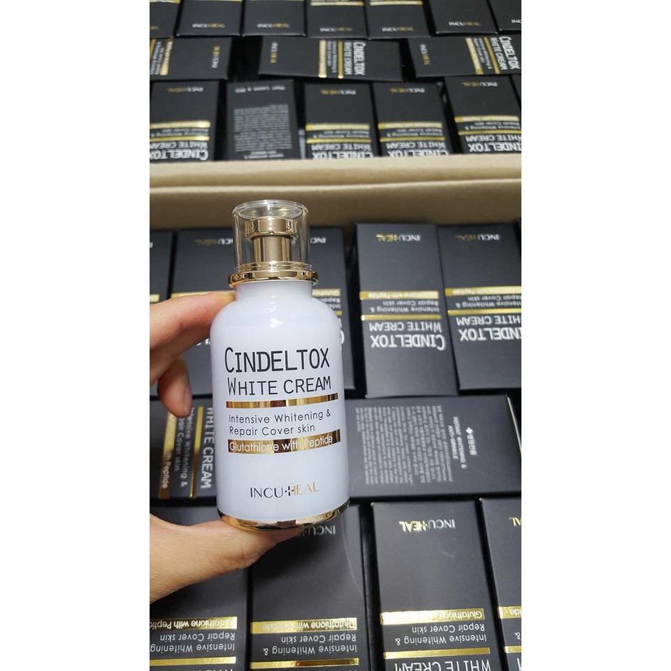 Kem truyền trắng Cindeltox White Cream Hàn Quốc 50ML