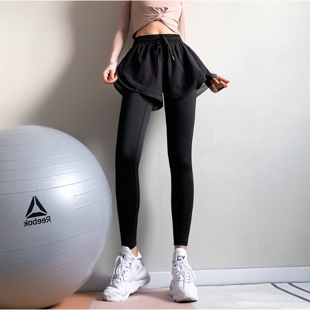 Quần legging thể thao chất liệu nhanh khô phối túi cá tính dành cho nữ | BigBuy360 - bigbuy360.vn