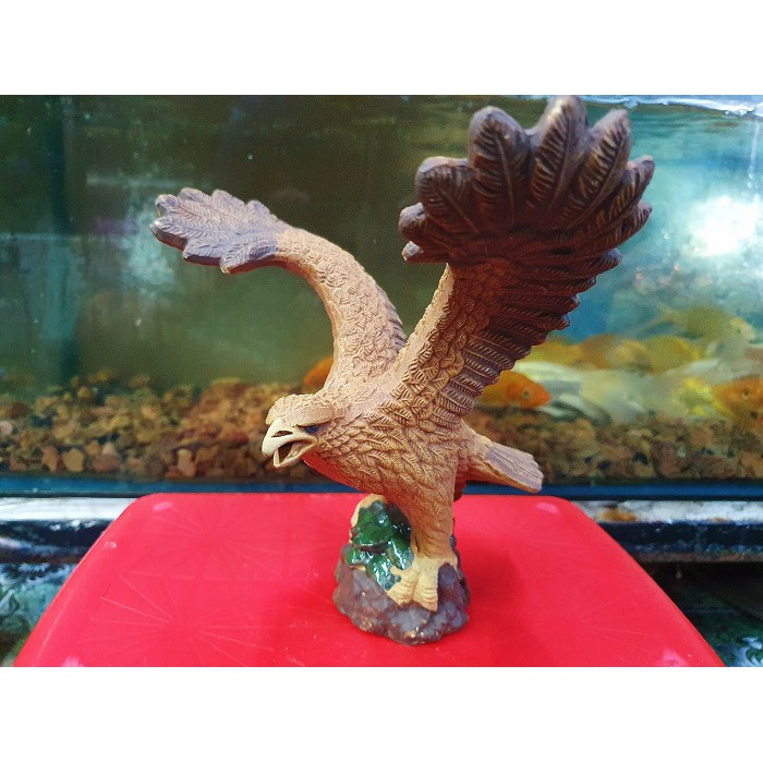 ĐẠI BÀNG TRANG TRÍ HỒ CÁ NON BỘ 17X7X15CM