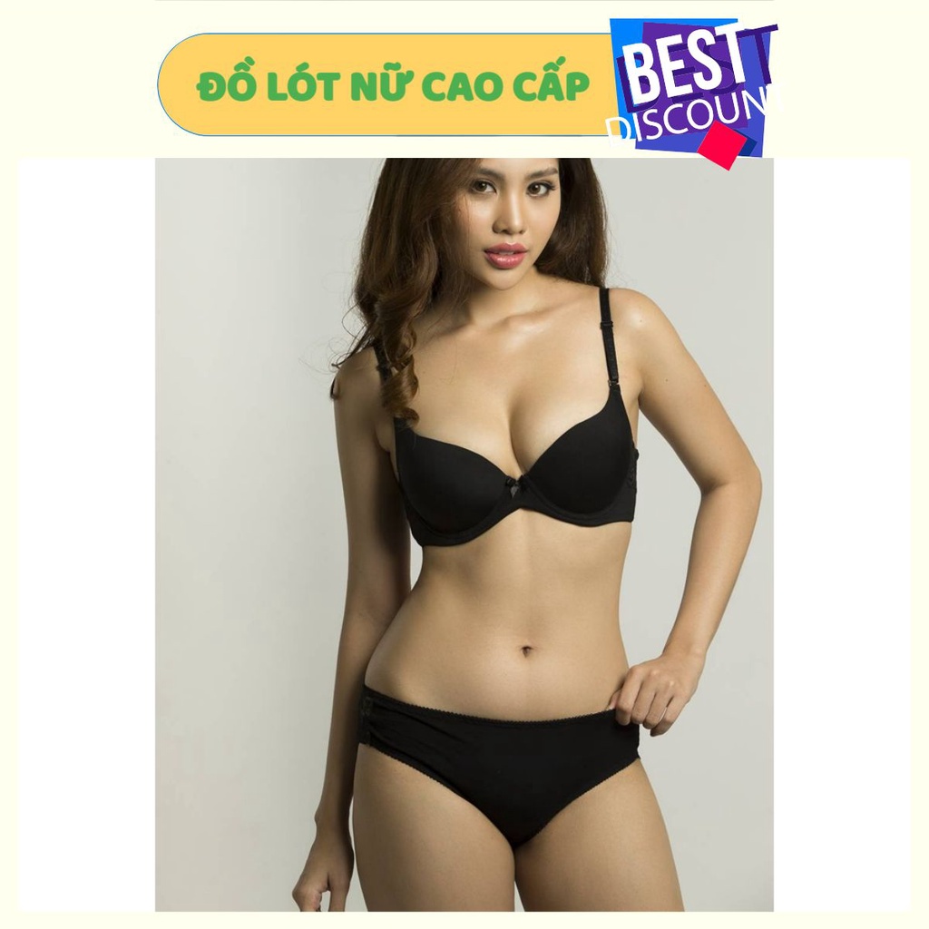 Bán Đồ Lót Nữ Hcm, Đồ Lót Cao Cấp Mút Dày Siêu Nâng Ngực E221- 110- Thương Hiệu 12h
