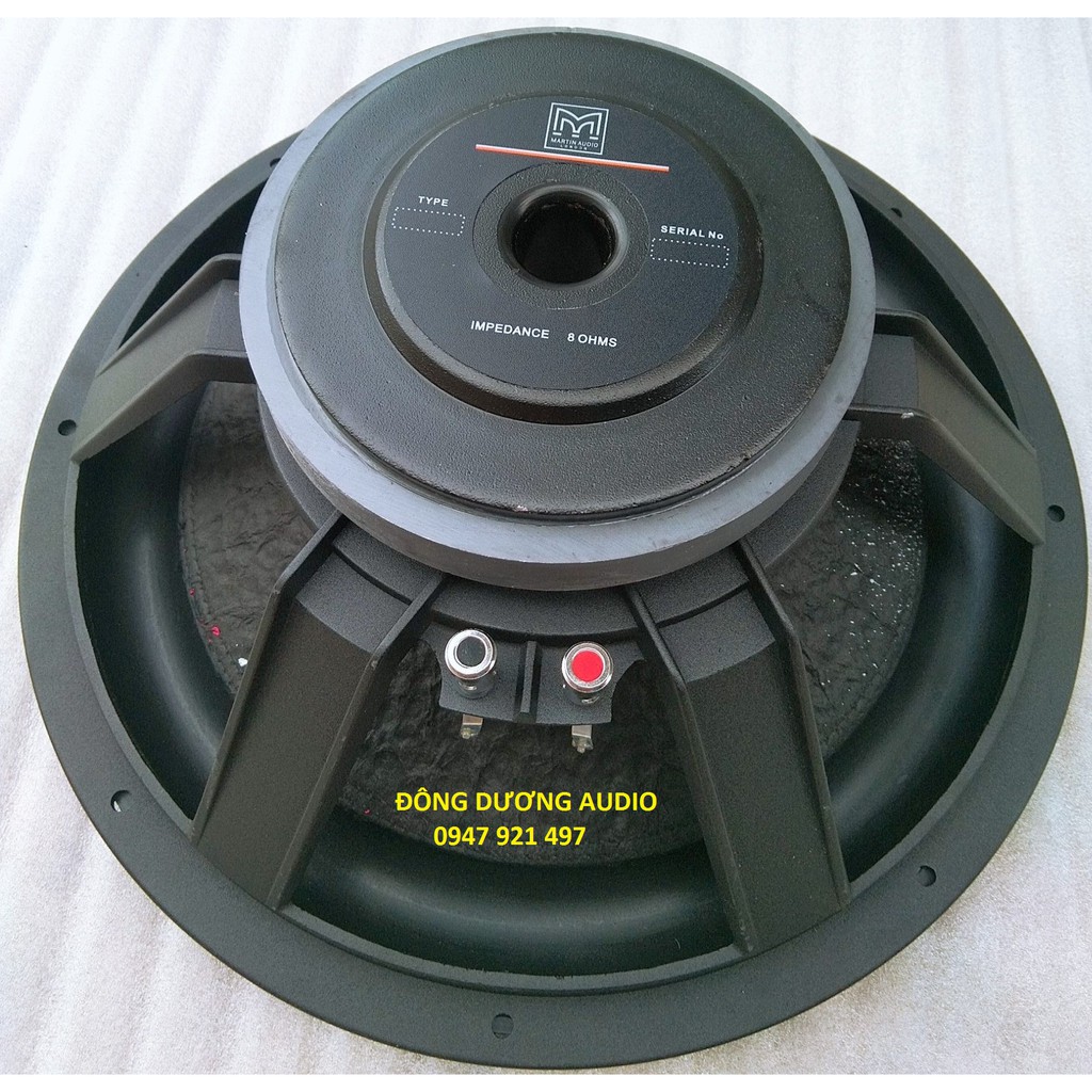 LOA SUB BASS 4 TẤC HÃNG MARTIN MÀNG CAM TỪ 170 CÔN 75 - GIÁ 1 CHIẾC - CỦ LOA SUB RỜI