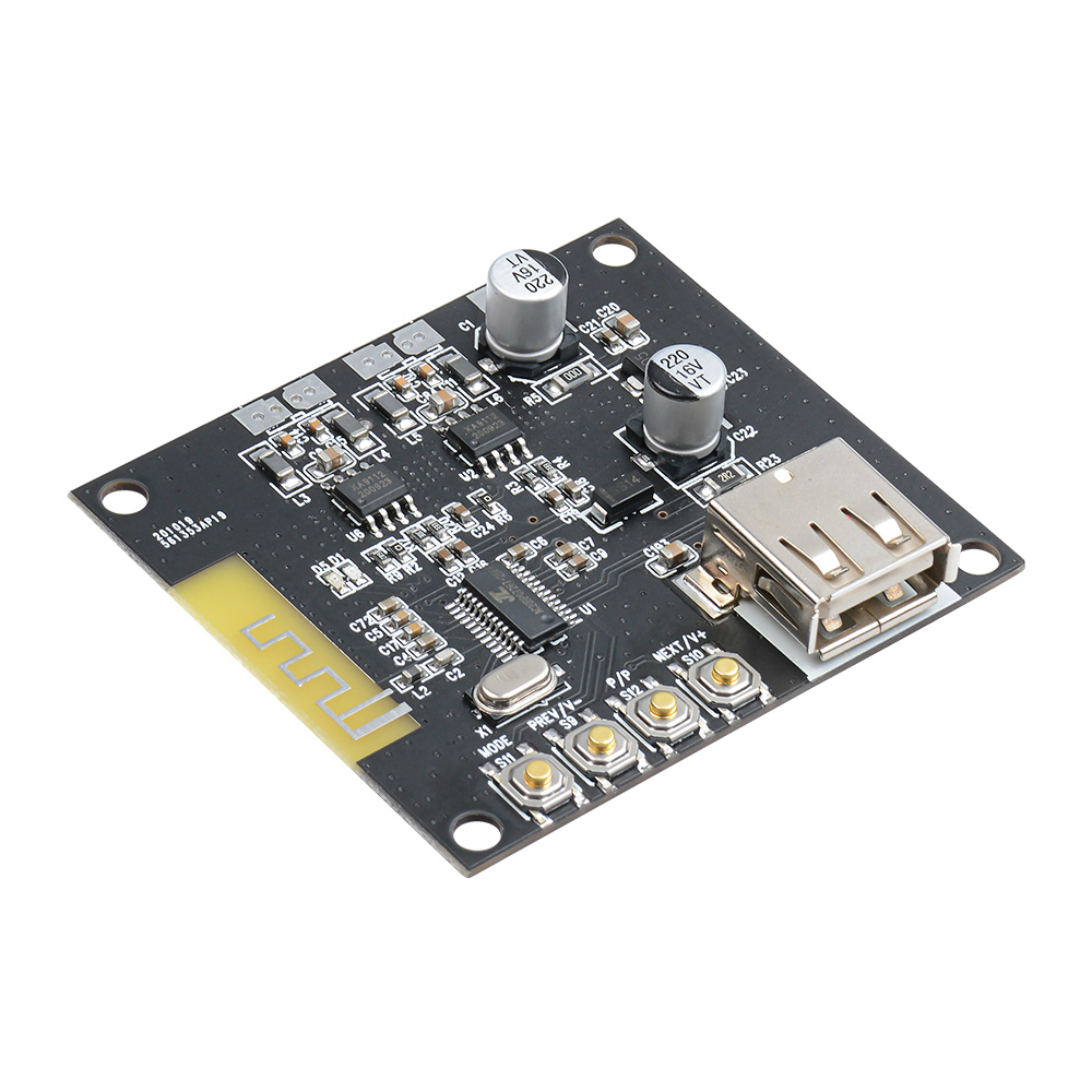 Bảng Mạch Khuếch Đại Công Suất Bluetooth 5.0 AIYIMA USB 27Wx2 HIFI 2.0 Kỹ Thuật Số Âm Thanh Stereo Lớp D Cho Loa Xe hơi