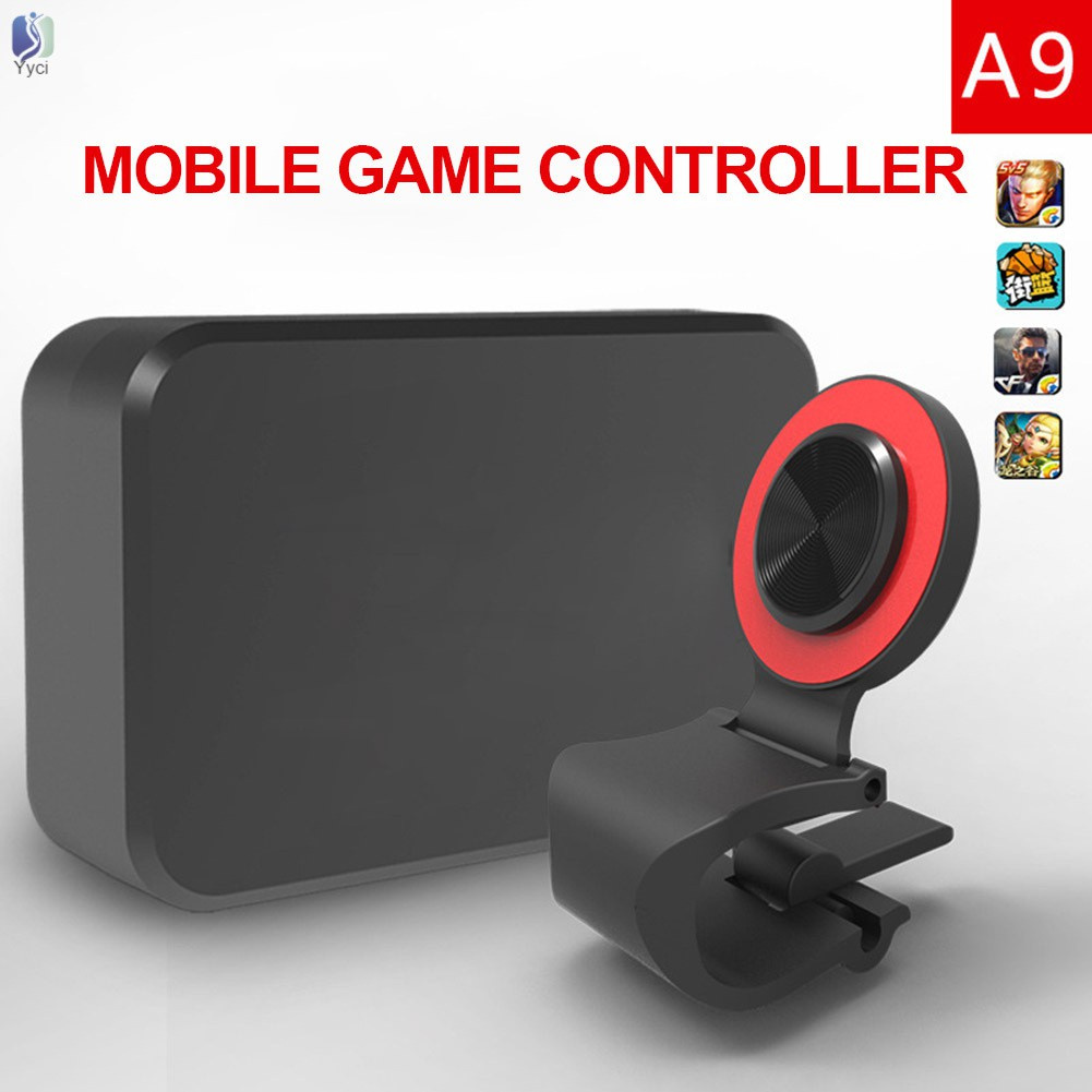 Yy Mobile Phone Joystick Game Controller Mini Ultra-thin Adjustable Anti-slip For Tablet @VN