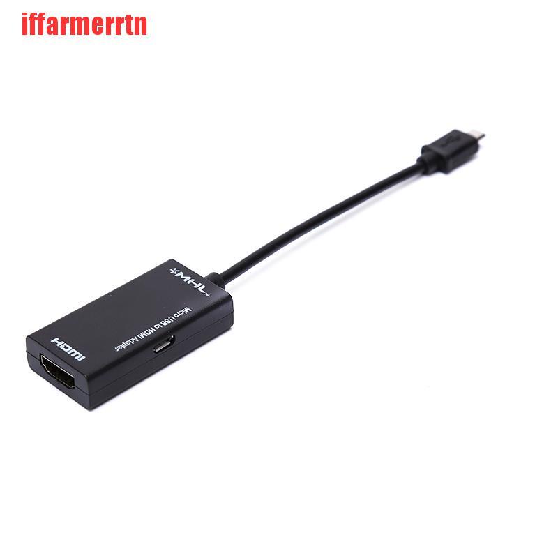 Cáp Chuyển Đổi Mhl Micro Usb Sang Hdmi Cho Điện Thoại Android