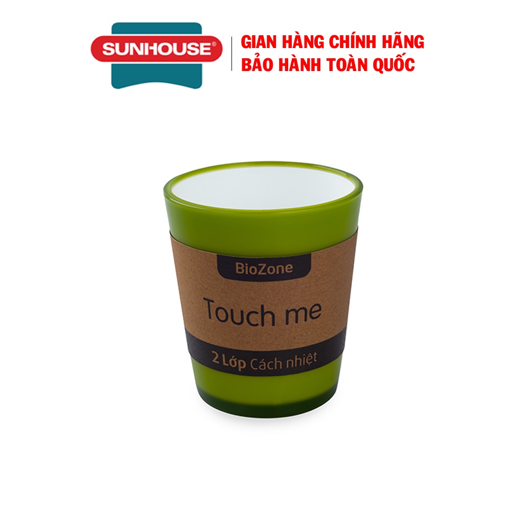 Cốc cách nhiệt 2 lớp Sunhouse BioZone KB-CU310PG, Dung tích 310ml