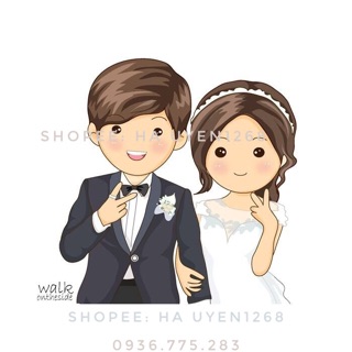 Chibi Cô dâu và Chú rể