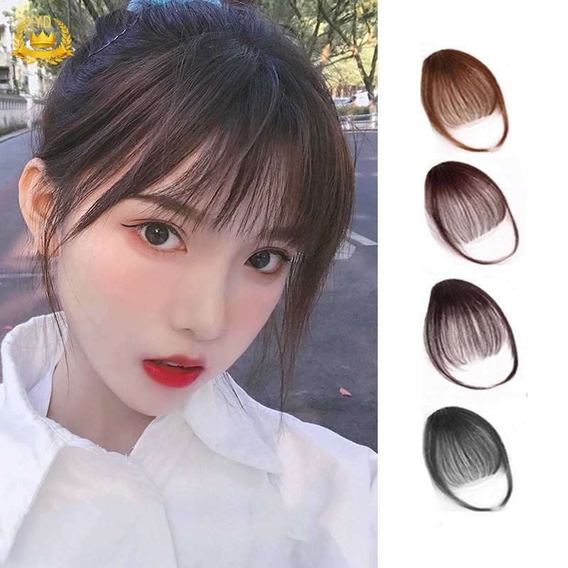 Tóc Mái Thưa Giả Phong Cách Hàn Quốc Dễ Thương  HB