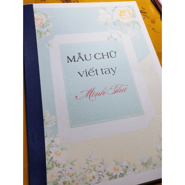 mẫu chữ viết tay