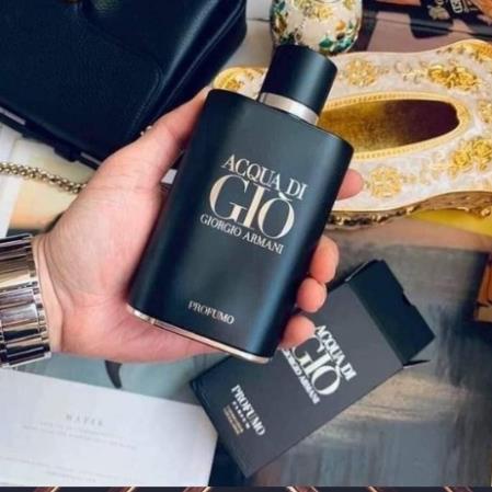Nước hoa nam Aqua di Giò Đen Profumo 100ml - Hương thơm nam tính mạnh mẽ cuốn hút