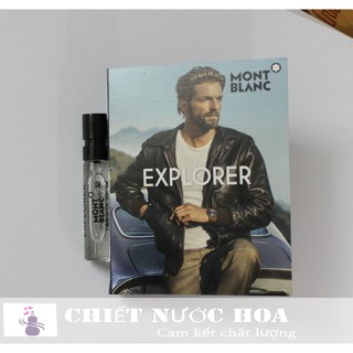 [ Vial Nước hoa ] Nước hoa Nam Mont Blanc Explorer 2ml