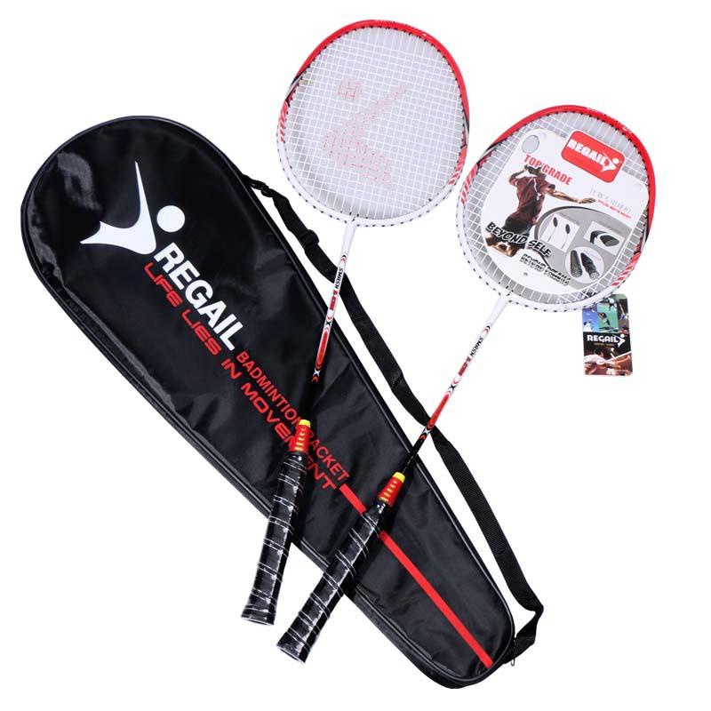 Vợt cầu lông Regail R9300 hợp kim nhôm - Bộ 2 vợt- Tâm An Sports