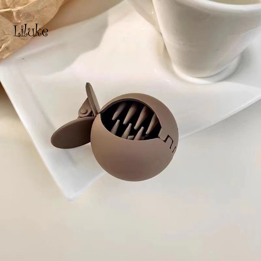 Kẹp Tóc Hợp Kim Màu Trơn Kiểu Dáng Dễ Thương Cho Nữ